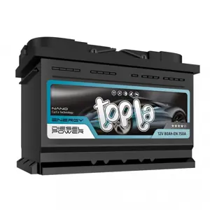 AKUMULATOR 12V/   80 Ah D+ DIESEL POWER TOPLA