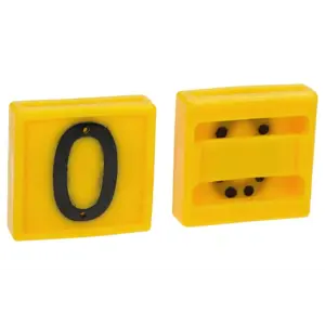 BROJ ZA OZNAČAVANJE  0 ŽUTA