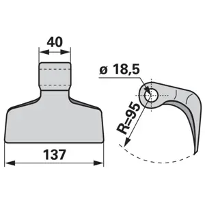 ČEKIĆ MALČERA FI 18.5/137/40/R95