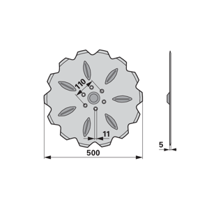 CRTALO V&N fi 500 6 RUPA