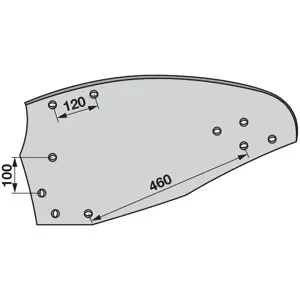 DASKA PLUGA KVERNELAND 12" L.