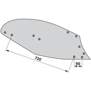 DASKA PLUGA KVERNELAND 14-20"D