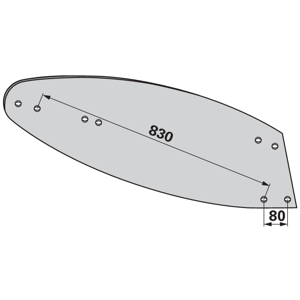 DASKA PLUGA OVERUM 94594 DESNA