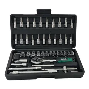 GEDORE SET 1/4 S RAČNOM 46/1
