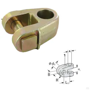 GLAVA TOPLING POLUGE 37.3x25 L=63mm