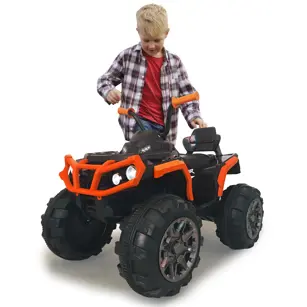 IGRAČKA QUAD NA AKUMULATOR NARANČASTI 12V JAMARA