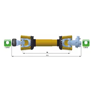 KARDAN C LINE 6 ST 2700 Nm KK 660