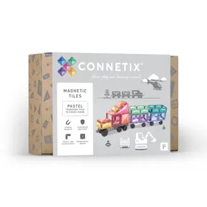 KOCKE PASTEL TRANSPORT 50 KOM CONNETIX
