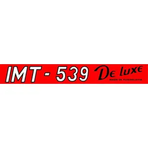 NALJEPNICA "IMT 539"