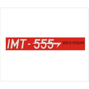 NALJEPNICA "IMT 555"