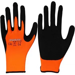RUKAVICA 1451- 9 LATEX II (NARANČASTE)