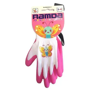 RUKAVICA DJEČJA PINK 3-4 RAMDA