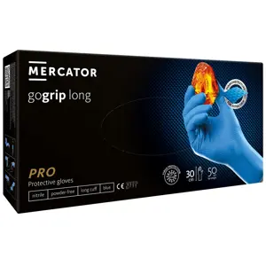 RUKAVICA GOGOGRIP    L- JEDNOKRATNA PLAVE DUGAČKE