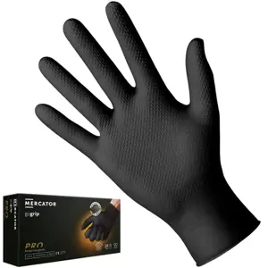 RUKAVICA GOGOGRIP    L- JEDNOKRATNE CRNE