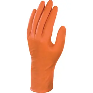 RUKAVICA POWERGRIP L- JEDNOKRATNE NARANČASTE