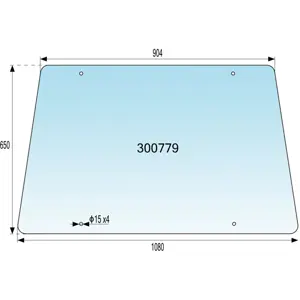 STAKLO KABINE IMT 539 PREDNJE GORNJE