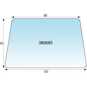 STAKLO KABINE IMT 539 ZADNJE