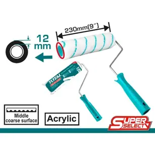VALJAK ZA BOJU SA RUČKOM 230mm TOTAL